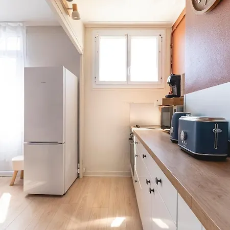 Apartmán La Botanique Angevine-design & Cozy-private Parking
