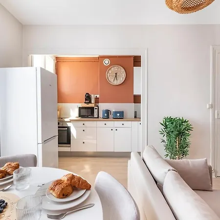 Apartmán La Botanique Angevine-design & Cozy-private Parking